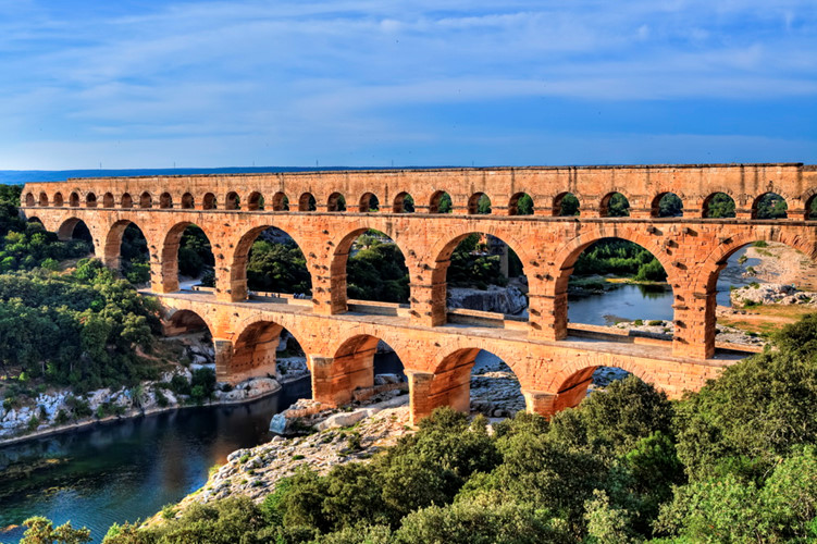 Cầu Pont du Gard, Gard, Pháp