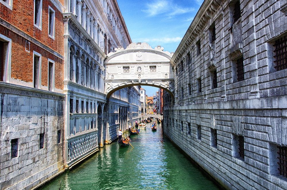 Cầu Sighs, Rio di Palazzo, Venice, Italy