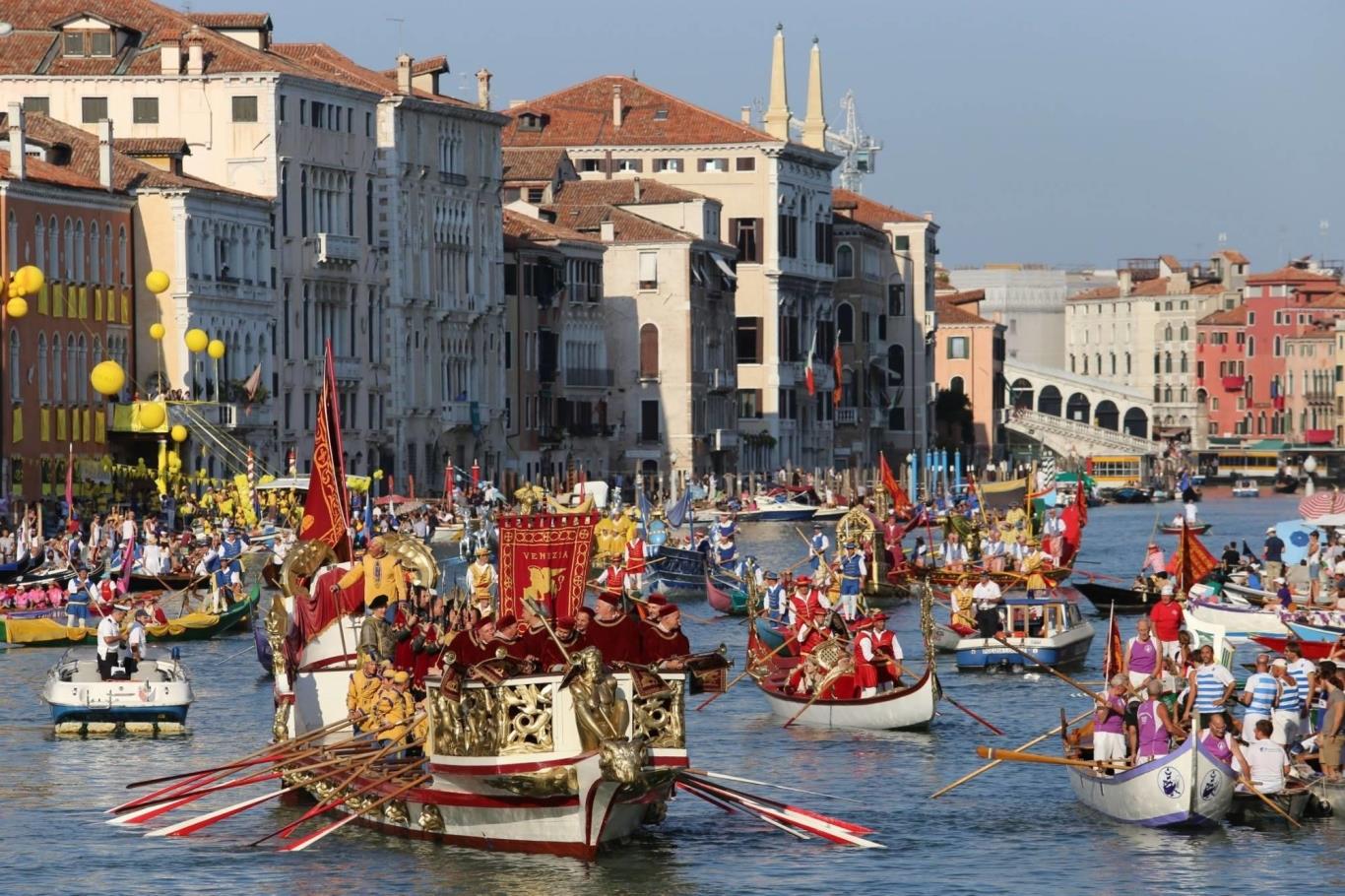 Lễ hội Regata Storica, Venice, Italia