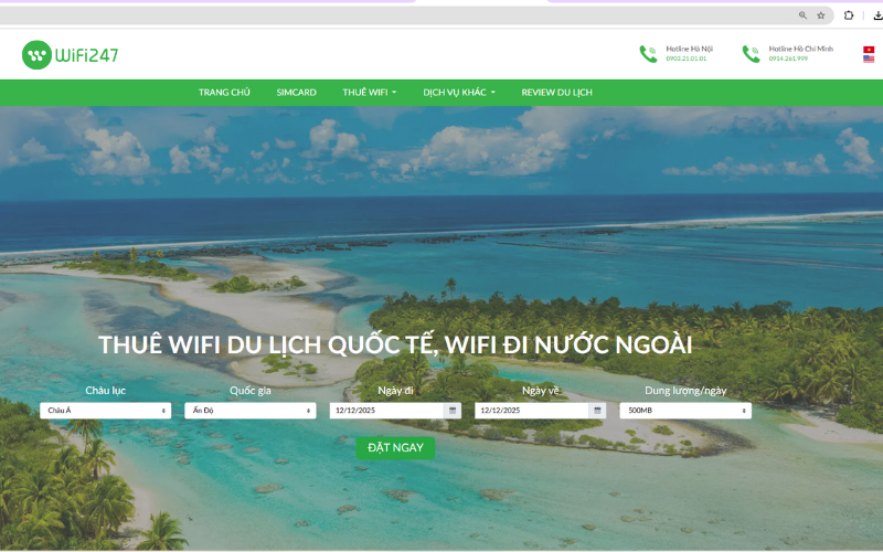 thuê wifi quốc tế giá rẻ