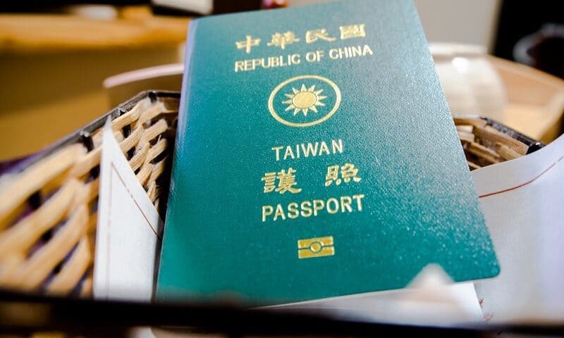 Thủ tục làm visa Đài Loan